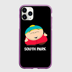 Чехол iPhone 11 Pro матовый Южный парк - Эрик Eric танцует, цвет: 3D-фиолетовый