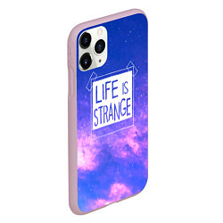 Чехол iPhone 11 Pro матовый Life is Strange Remastered - Фрактал, цвет: 3D-розовый — фото 2