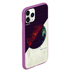 Чехол iPhone 11 Pro матовый Planet Zero - Shinedown, цвет: 3D-фиолетовый — фото 2