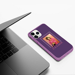 Чехол iPhone 11 Pro матовый Звёзды 80-х CC Catch, цвет: 3D-фиолетовый — фото 2