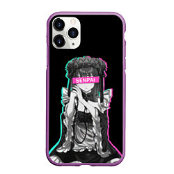 Чехол iPhone 11 Pro матовый My Dress-Up Darling Senpai, цвет: 3D-фиолетовый