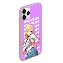 Чехол iPhone 11 Pro матовый Marin Marin, цвет: 3D-розовый — фото 2