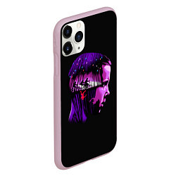 Чехол iPhone 11 Pro матовый Очень странные дела Изнанка сознания, цвет: 3D-розовый — фото 2