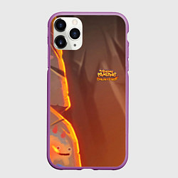 Чехол iPhone 11 Pro матовый My singing monsters Dawn Of Fire, цвет: 3D-фиолетовый