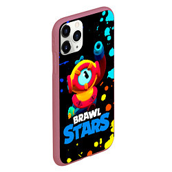 Чехол iPhone 11 Pro матовый Отис Otis Brawl Stars, цвет: 3D-малиновый — фото 2