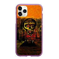 Чехол iPhone 11 Pro матовый Seasons In The Abyss - Slayer, цвет: 3D-фиолетовый