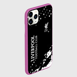 Чехол iPhone 11 Pro матовый Ливерпуль фс, цвет: 3D-фиолетовый — фото 2