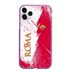 Чехол iPhone 11 Pro матовый Roma краска, цвет: 3D-фиолетовый
