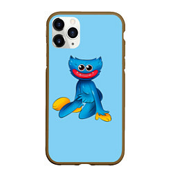 Чехол iPhone 11 Pro матовый POPPY PLAYTIME HAGGY WAGGY ПОППИ ПЛЕЙТАЙМ ХАГГИ ВА, цвет: 3D-коричневый