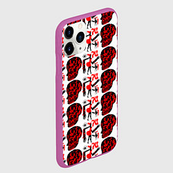 Чехол iPhone 11 Pro матовый BESSIE SMITH, цвет: 3D-фиолетовый — фото 2