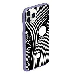 Чехол iPhone 11 Pro матовый Geometric vanguard composition Fashion trend, цвет: 3D-серый — фото 2