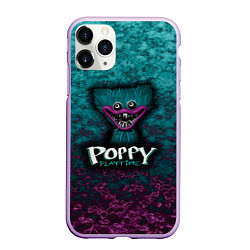 Чехол iPhone 11 Pro матовый Poppy Playtime Huggy Waggy Поппи Плейтайм Хагги Ва, цвет: 3D-сиреневый