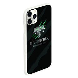 Чехол iPhone 11 Pro матовый The Witcher School of the Cat, цвет: 3D-белый — фото 2