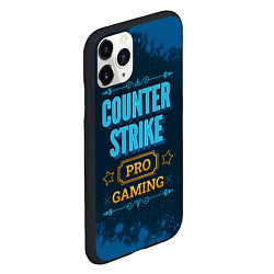 Чехол iPhone 11 Pro матовый Игра Counter Strike: PRO Gaming, цвет: 3D-черный — фото 2