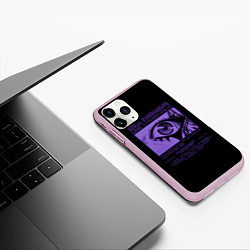 Чехол iPhone 11 Pro матовый Empty look, цвет: 3D-розовый — фото 2