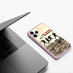Чехол iPhone 11 Pro матовый Twist and Shout - The Beatles, цвет: 3D-розовый — фото 2