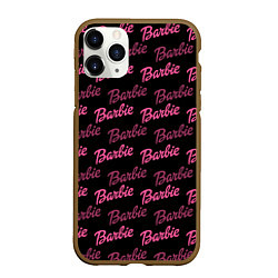 Чехол iPhone 11 Pro матовый Barbie - Барби, цвет: 3D-коричневый