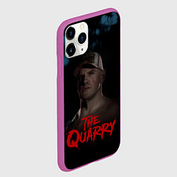 Чехол iPhone 11 Pro матовый The Quarry killer, цвет: 3D-фиолетовый — фото 2