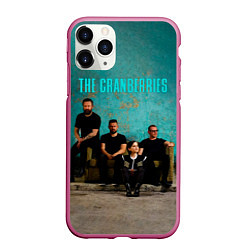 Чехол iPhone 11 Pro матовый Something Else - The Cranberries, цвет: 3D-малиновый