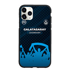 Чехол iPhone 11 Pro матовый Galatasaray legendary форма фанатов, цвет: 3D-черный