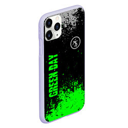 Чехол iPhone 11 Pro матовый Green day - hits, цвет: 3D-светло-сиреневый — фото 2