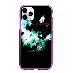 Чехол iPhone 11 Pro матовый Disintegration - The Cure, цвет: 3D-фиолетовый