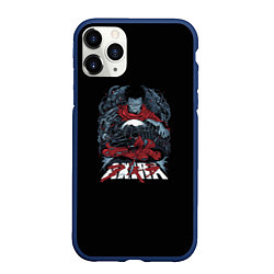 Чехол iPhone 11 Pro матовый Акира - Akira, цвет: 3D-тёмно-синий