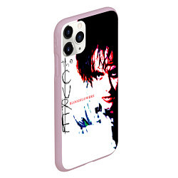 Чехол iPhone 11 Pro матовый Bloodflowers - The Cure, цвет: 3D-розовый — фото 2