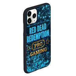 Чехол iPhone 11 Pro матовый Игра Red Dead Redemption: pro gaming, цвет: 3D-черный — фото 2