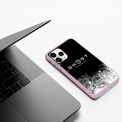 Чехол iPhone 11 Pro матовый Лес Цусимы, цвет: 3D-розовый — фото 2