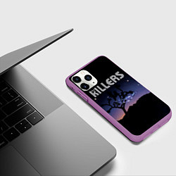 Чехол iPhone 11 Pro матовый Dont Waste Your Wishes - The Killers, цвет: 3D-фиолетовый — фото 2