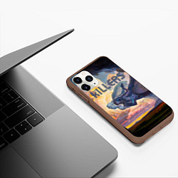 Чехол iPhone 11 Pro матовый Imploding the Mirage - The Killers, цвет: 3D-коричневый — фото 2