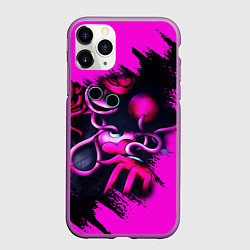 Чехол iPhone 11 Pro матовый Мамочка длинные ноги - Поппи Плейтайм, цвет: 3D-фиолетовый