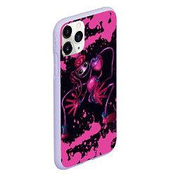 Чехол iPhone 11 Pro матовый Poppy Playtime pink - Мамочка длинные ноги, цвет: 3D-светло-сиреневый — фото 2