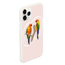 Чехол iPhone 11 Pro матовый Солнечные Аратинга, цвет: 3D-белый — фото 2