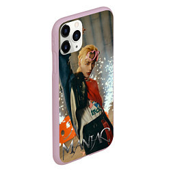 Чехол iPhone 11 Pro матовый Hyunjin Maniac, цвет: 3D-розовый — фото 2