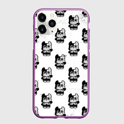 Чехол iPhone 11 Pro матовый Глейпнир узор арт, цвет: 3D-фиолетовый
