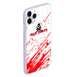 Чехол iPhone 11 Pro матовый Iron Maiden rock Senjutsu, цвет: 3D-светло-сиреневый — фото 2