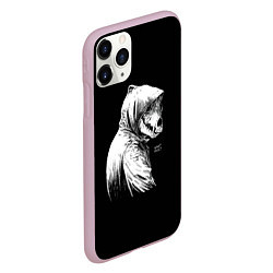 Чехол iPhone 11 Pro матовый What mask?, цвет: 3D-розовый — фото 2