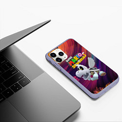 Чехол iPhone 11 Pro матовый Dry Bones - Super Mario 3D World - Nintendo, цвет: 3D-светло-сиреневый — фото 2