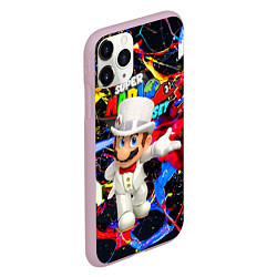 Чехол iPhone 11 Pro матовый Super Mario Odyssey - Nintendo - видеоигра, цвет: 3D-розовый — фото 2