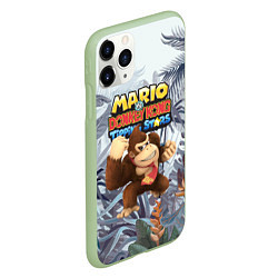 Чехол iPhone 11 Pro матовый Mario Donkey Kong - Nintendo - Gorilla, цвет: 3D-салатовый — фото 2