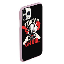 Чехол iPhone 11 Pro матовый Kaneki Ken - Tokyo Ghoul, цвет: 3D-розовый — фото 2