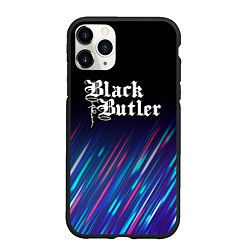 Чехол iPhone 11 Pro матовый Black Butler stream