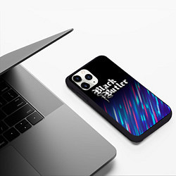 Чехол iPhone 11 Pro матовый Black Butler stream, цвет: 3D-черный — фото 2