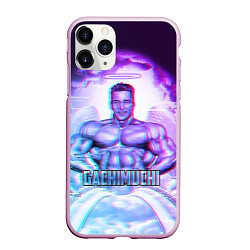 Чехол iPhone 11 Pro матовый Billie Herrington: Gachimuchi, цвет: 3D-розовый