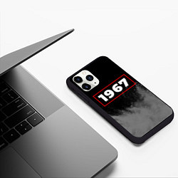 Чехол iPhone 11 Pro матовый 1967 - в красной рамке на темном, цвет: 3D-черный — фото 2