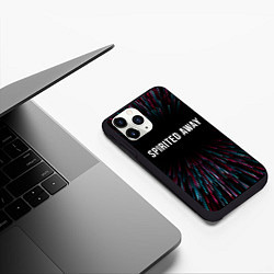 Чехол iPhone 11 Pro матовый Spirited Away infinity, цвет: 3D-черный — фото 2