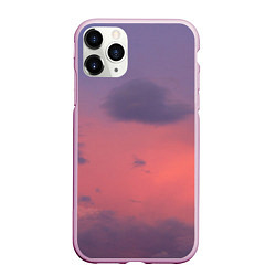 Чехол iPhone 11 Pro матовый Розовая туча, цвет: 3D-розовый
