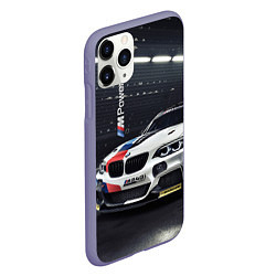 Чехол iPhone 11 Pro матовый BMW M 240 i racing - Motorsport, цвет: 3D-серый — фото 2